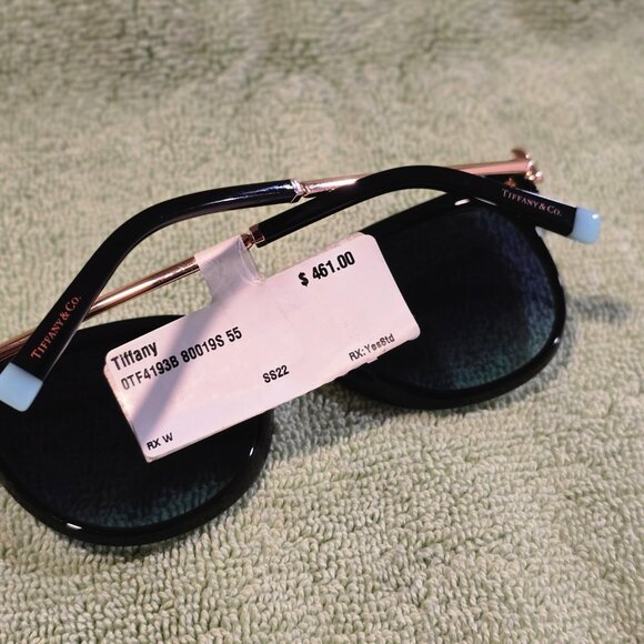TIFFANY TF4193B Azure Gradient Blue Lense. Black Sunglasses main image 11